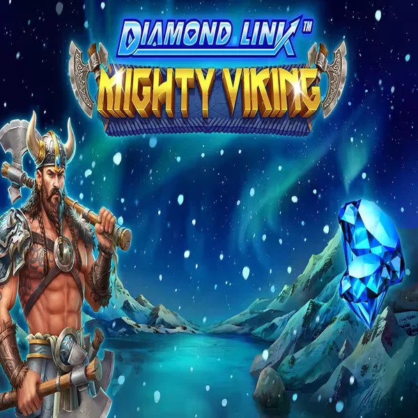 Diamond Link Mighty Viking by Greentube, showcased at winlions.org – game logo