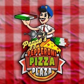 Peppe’s Pepperoni Pizza Plaza logo by Pragmatic Play at WinLion Casino